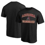 MLB Kids Youth 8-20 Official City Headline Arch Logo Team T-Shirt (US, Numeric, 14, 16, Regular, Arizona Diamondbacks - Black)