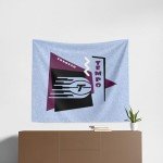 NORTHWEST Toronto Tempo WNBA Funky Fresh Printed Wall Hanging 34 x 40 inches