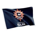 Desert Cactus Connecticut Sun Flag Team WNBA 100% Polyester Indoor Outdoor 3x5 feet Flags (Dark Blue)