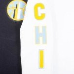 Pro Standard MENS WNBA CHICAGO SKY CLASSIC CHENILLE VARSITY JACKET BLACK/WHITE M60030 L