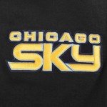 Pro Standard MENS WNBA CHICAGO SKY CLASSIC CHENILLE PULL OVER HOODIE BLACK XL