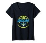 Womens WNBA Dallas Wings The Rock V-Neck T-Shirt