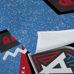 NORTHWEST Atlanta Dream WNBA Funky Fresh Printed Wall Hanging 34 x 40 inches