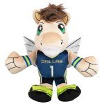 Bleacher Creatures Dallas Wings Lightning 8" Mascot Kuricha Plush - Soft Chibi WNBA Plush