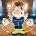 Bleacher Creatures Dallas Wings Lightning 8" Mascot Kuricha Plush - Soft Chibi WNBA Plush