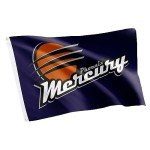 Desert Cactus Phoenix Mercury Flag Team WNBA 100% Polyester Indoor Outdoor 3x5 feet Flags (Purple)