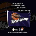Desert Cactus Phoenix Mercury Flag Team WNBA 100% Polyester Indoor Outdoor 3x5 feet Flags (Purple)