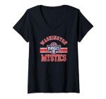 Womens WNBA Washington Mystics Downtown V-Neck T-Shirt