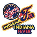 Desert Cactus Indiana Fever Sticker WNBA Women's National Basketball Association Officially Licensed Vinyl Decal Laptop Water Bottle Car Scrapbook Sheet (Type 2)