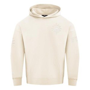 Pro Standard MENS WNBA CONNECTICUT SUN NEUTRAL PULL OVER HOODIE EGGSHELL L