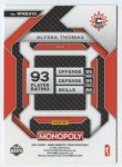 2024 Panini WNBA Prizm Monopoly All-Star #WNBA10 Alyssa Thomas Connecticut Sun Basketball Trading Card