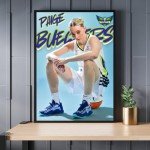 Paige Bueckers Dallas Wings WNBA Basketball Poster Large18x24 inches, Gloss Finish