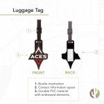 Desert Cactus Las Vegas Aces Luggage Tag TeamWNBA Bag (PVC Luggage Tag)