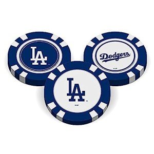Team Golf MLB Poker Chip Ball Marker (Los Angeles Dodgers)