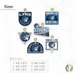 Desert Cactus Minnesota Lynx Sticker WNBA Women's National Basketball Association Officially Licensed Sticker Vinyl Decal Laptop Water Bottle Car Scrapbook (Type 2-3)