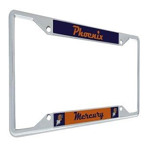 Desert Cactus Phoenix Mercury License Plate Frame WNBA Car Tag Holder for Front or Back of Car Sigma (Team Name Frame)