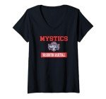 Womens WNBA Washington Mystics Straight Up V-Neck T-Shirt