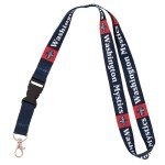 Desert Cactus Washington Mystics Lanyard Keychain Detachable WNBA Breakaway Snap Buckle Car Keys ID Badge Holder (Lanyard A)