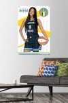 Trends International WNBA Chicago Sky - Angel Reese 24 Wall Poster with Push Pins, 22.37" x 34.00", Poster & Push Pin Bundle