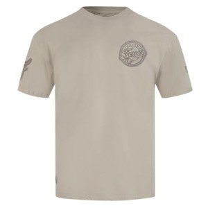 Pro Standard Mens WNBA Indiana Fever Neutral Short Sleeve Tee Taupe XL
