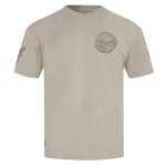 Pro Standard Mens WNBA Indiana Fever Neutral Short Sleeve Tee Taupe XL