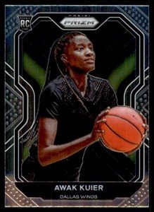 2021 Panini Prizm WNBA #90 Awak Kuier Dallas Wings Official Basketball Trading Card