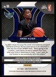2021 Panini Prizm WNBA #90 Awak Kuier Dallas Wings Official Basketball Trading Card