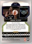 2022 Panini WNBA Prizm #1 Awak Kuier Dallas Wings Official WNBA Basketball Trading Card in Raw (NM or Better) Condition