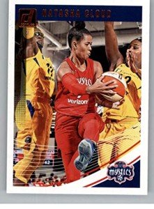 2019 Donruss WNBA Basketball #68 Natasha Cloud Washington Mystics Official WNBA Trading Card From Panini America
