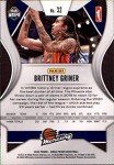 2020 Panini Prizm WNBA #32 Brittney Griner Phoenix Mercury Official Basketball Trading Card in Raw (NM Near Mint or Better) Condition