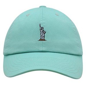 JPAK Statue of Liberty Premium Dad Hat Embroidered Cotton Baseball Cap New York Mint