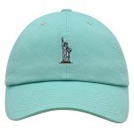 JPAK Statue of Liberty Premium Dad Hat Embroidered Cotton Baseball Cap New York Mint
