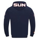 Pro Standard MENS WNBA CONNECTICUT SUN CLASSIC CHENILLE PULL OVER HOODIE MIDNIGHT NAVY L