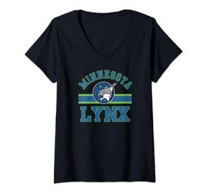 Womens WNBA Minnesota Lynx Downtown V-Neck T-Shirt
