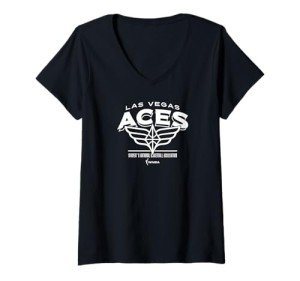 Womens WNBA Las Vegas Aces Full House V-Neck T-Shirt