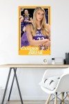 Trends International WNBA Los Angeles Sparks - Cameron Brink 24 Wall Poster with Push Pins, 22.37" x 34.00", Poster & Push Pin Bundle