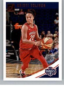 2019 Donruss WNBA Basketball #38 Kristi Toliver Washington Mystics Official WNBA Trading Card From Panini America