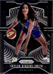 2020 Prizm WNBA #33 Skylar Diggins-Smith Phoenix Mercury Official Women's Basketball Association Panini America Trading Card (Stock Photo Scan Streaks are Not on Card)