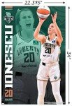 Trends International WNBA New York Liberty - Sabrina Ionescu 24 Wall Poster, 34L x 22.4W, Unframed Version