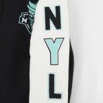 Pro Standard MENS WNBA NEW YORK LIBERTY CLASSIC CHENILLE VARSITY JACKET BLACK/WHITE M60030 L