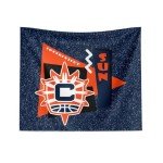 NORTHWEST Connecticut Sun WNBA Funky Fresh Printed Wall Hanging 34 x 40 inches