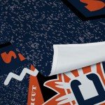 NORTHWEST Connecticut Sun WNBA Funky Fresh Printed Wall Hanging 34 x 40 inches