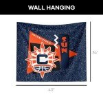 NORTHWEST Connecticut Sun WNBA Funky Fresh Printed Wall Hanging 34 x 40 inches