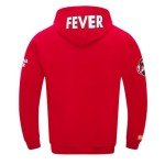 Pro Standard MENS WNBA INDIANA FEVER CLASSIC CHENILLE PULL OVER HOODIE RED L