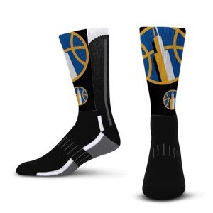 For Bare Feet WNBA CHICAGO SKY Zoom II Crew Sock Size Medium