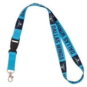 Desert Cactus Dallas Wings Lanyard Keychain Detachable WNBA Breakaway Snap Buckle Car Keys ID Badge Holder (Lanyard A)