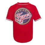 Pro Standard Mens WNBA Indiana Fever Mesh Button Down Mesh Top Red S