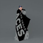 Sleep Squad Las Vegas Aces Logo 60 x 80 Raschel Plush Blanket A Super-Soft WNBA Throw