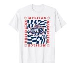 WNBA Washington Mystics Retro Wavy Checkerboard T-Shirt
