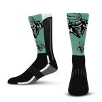 For Bare Feet WNBA NEW YORK LIBERTY Zoom II Crew Sock Size Medium
